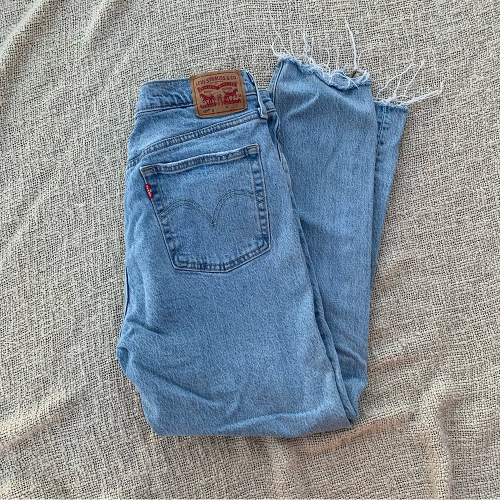 Levi's Light Blue High Rise Women's Jeans